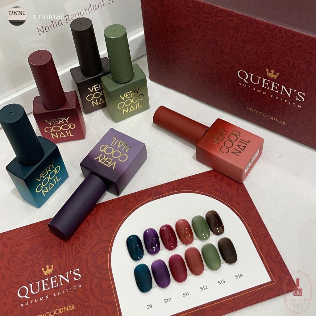 Very good nail sơn gel tách lẻ Queen's