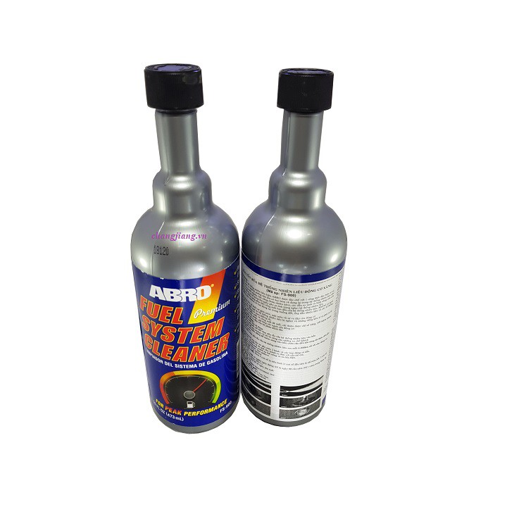 Dung Dịch Súc Béc Nhiên Liệu Xăng ABRO FUEL SYSTEM CLEANER 473ml - Súc Béc Xăng ABRO-Chai Cao