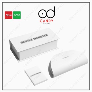 Hộp da trắng cao cấp full box – Tiệm kính Candy