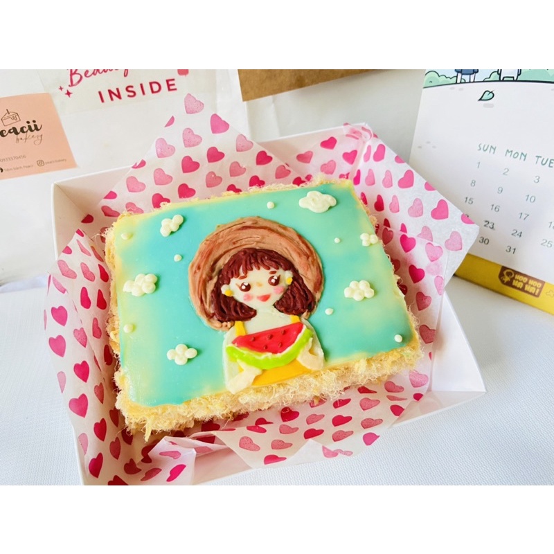 Bông lan trứng muối MINI