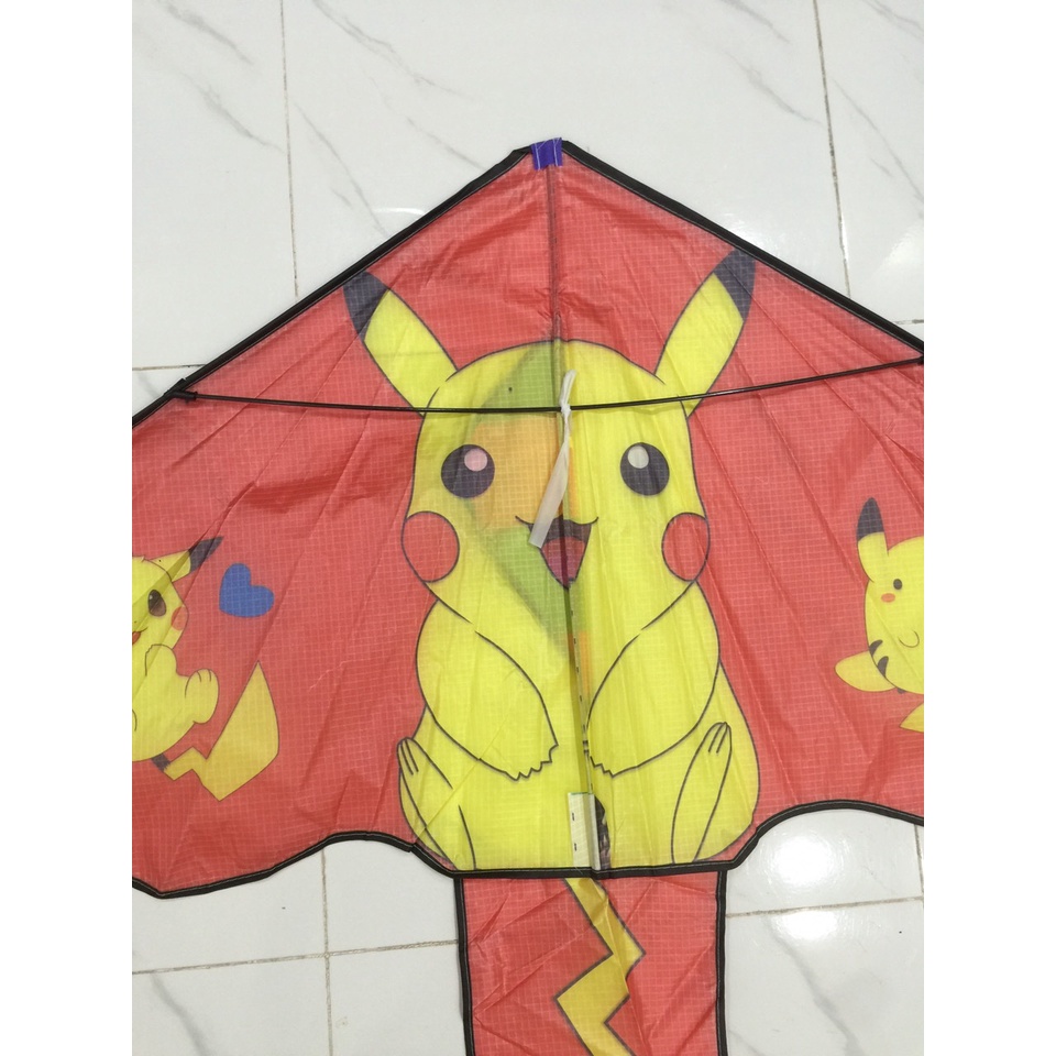 Diều thả hình Pikachu có tặng kèm dây và tay cầm