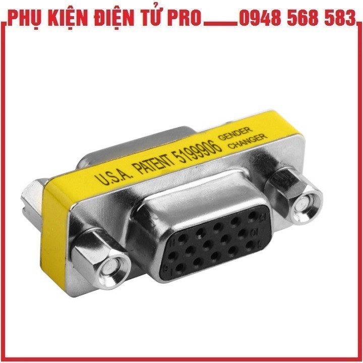 Đầu Nối Dài Dây Vga Sang Vga Hai Đầu Âm