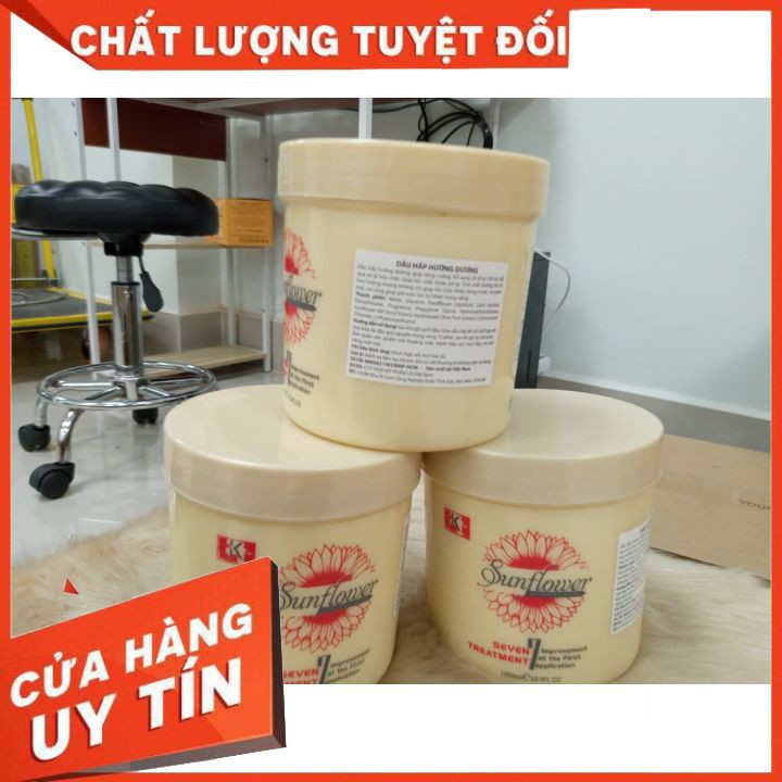 Hấp dầu hướng dương 1000mml FREESHIP  cải thiện , khắc phục tóc hư tổn, giúp tóc chắc khỏe , mềm mượt