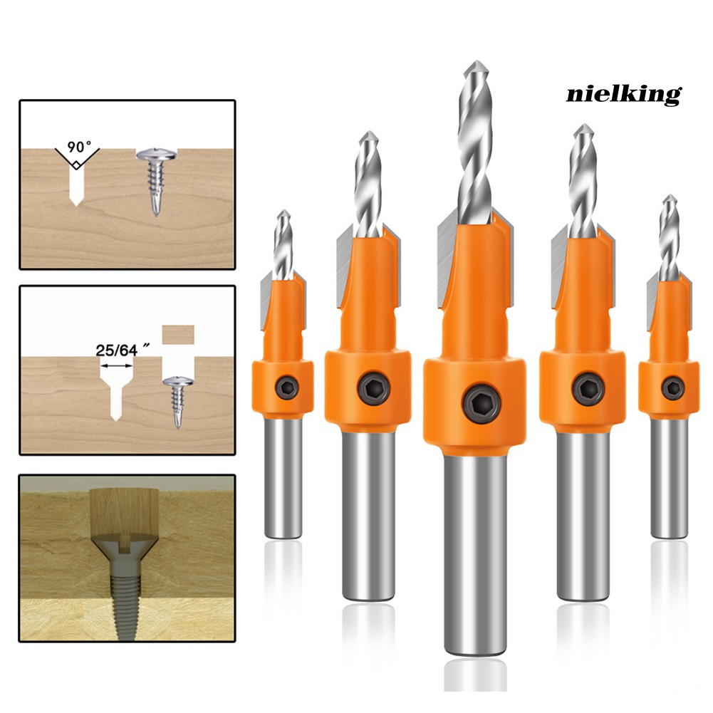 Mũi Khoan Bậc 10mm Chế Tác Gỗ Chất Lượng Cao