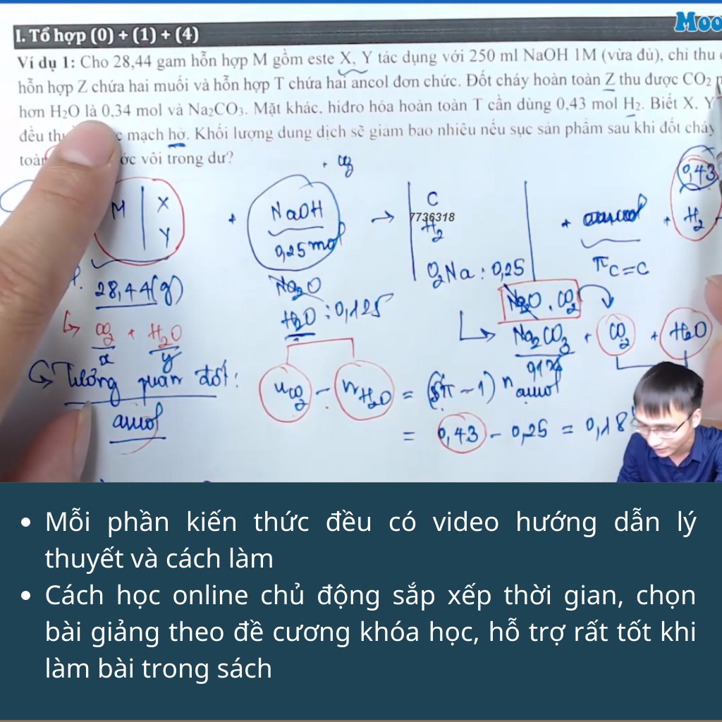 [ Sách Hóa luyện thi THPT Quốc gia ] Tập 1: 3000 câu hỏi lý thuyêt hóa hữu cơ