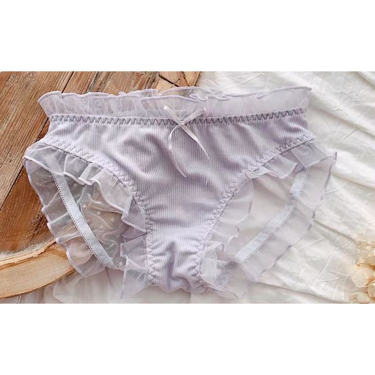Quần Lót Nữ Cotton-Ren Kháng Khuẩn Ngang Eo Xuất Đông Âu  Hàng Săn SALE.