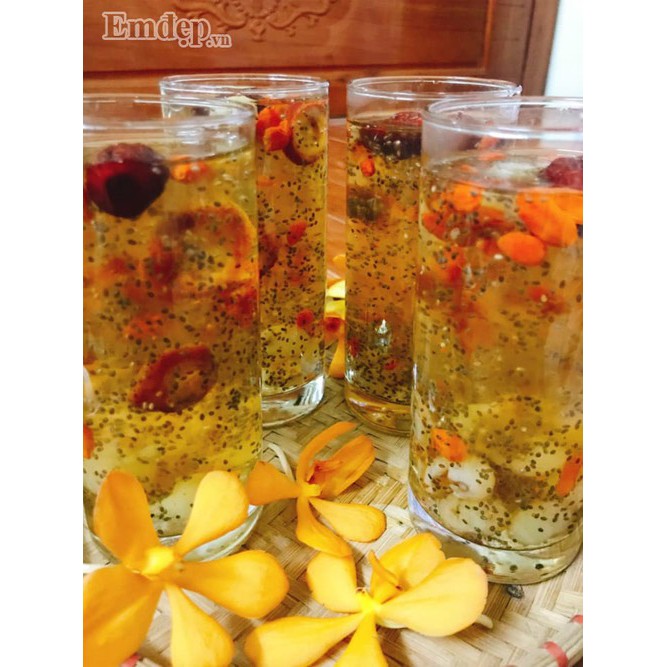 Set chè dưỡng nhan tuyết yến