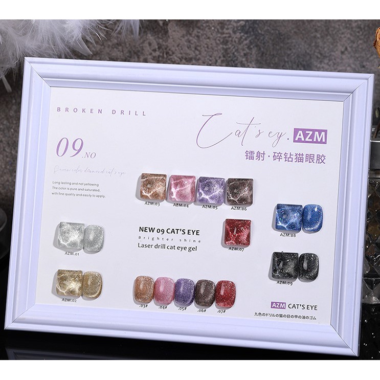 Sơn Gel Mắt Mèo Nhũ Flash AS Mã AZM 15ml