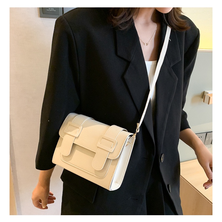 Túi đeo chéo nữ mini nắp túi phối màu cute phong cách Hàn Quốc túi xách nữ thời trang trẻ trung bền đẹp rẻ ABICA TX008