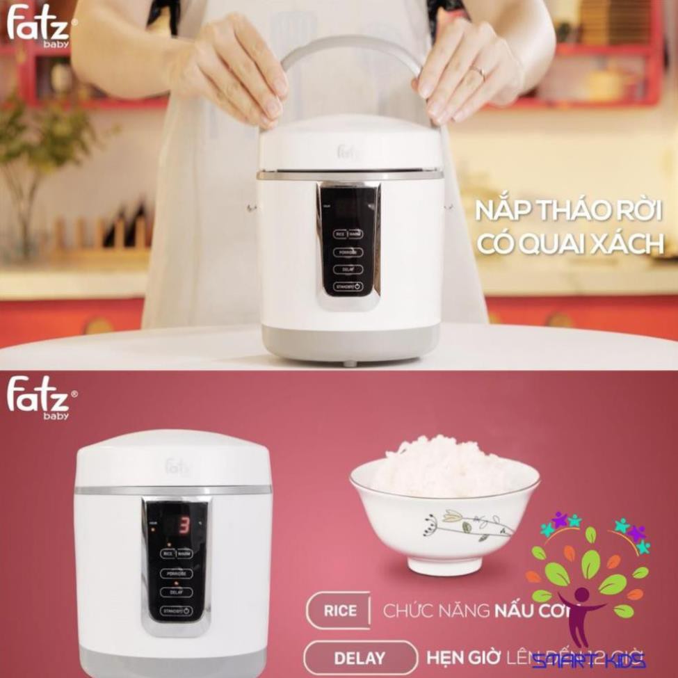 Nồi nấu đa năng có chức năng hâm sữa Fatzbaby COOK FB9304MH/FB9305MH/FB9308MH