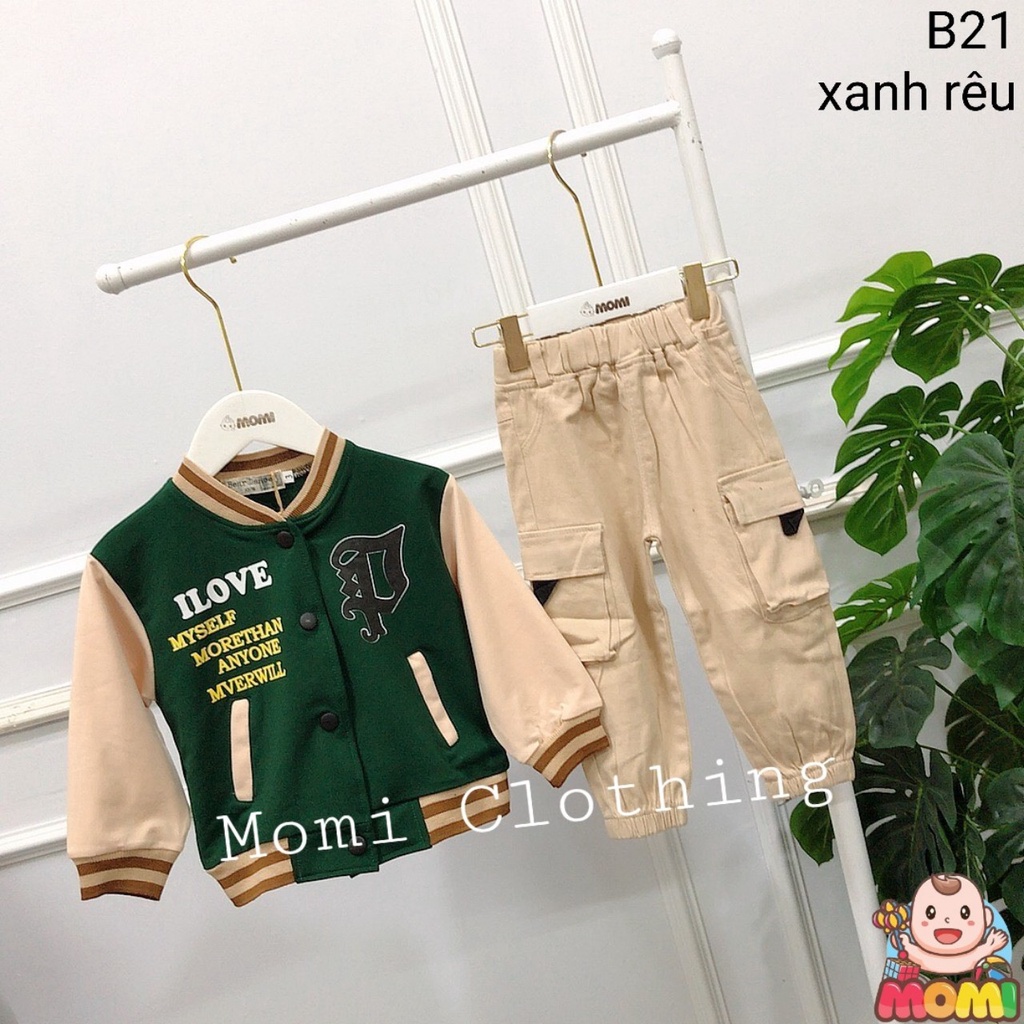 Set bomber quảng châu - B21 - HÀNG QUẢNG CHÂU CAO CẤP LOẠI 1