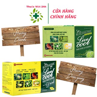 Bột Sủi Thanh Nhiệt Live Cool / Livecool - Làm Từ Các Loại Thảo Dược & Vitamin C - thuocviet24h