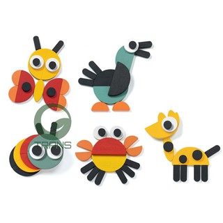 Bộ Xếp Hình Ze Geoanimo Blocks
