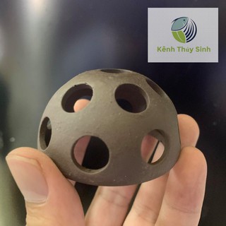 Gốm bán cầu 6cm đồ chơi cho cá tép