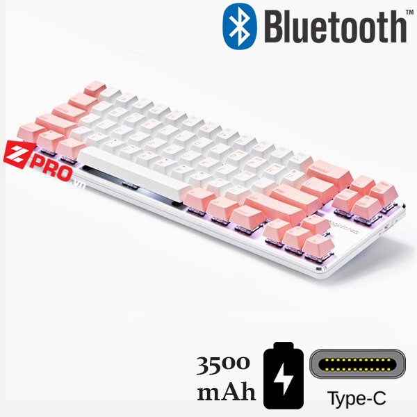 Bàn phím cơ Magicforce 68 Smart 2 Pink