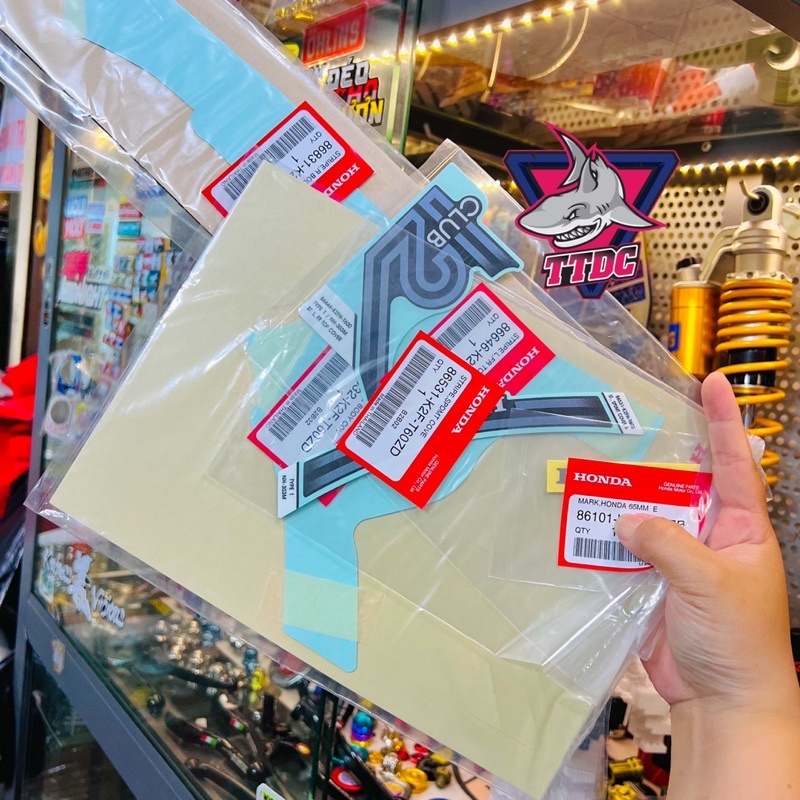 Tem Scoopy 2022 Chính Hãng Honda Thái lan 🇹🇭