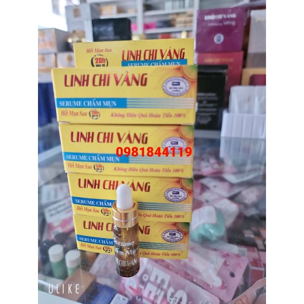 Serum chấm mụn linh chi vàng 10ml