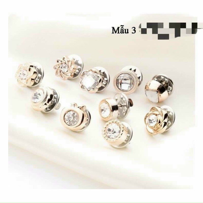 cài áo 10 chiếc