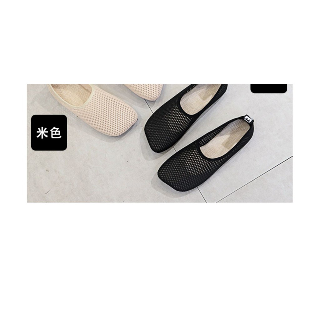 Giày Lười Nữ Phối Ren Thoáng Khí Thời Trang Xuân Hè 2021 | BigBuy360 - bigbuy360.vn