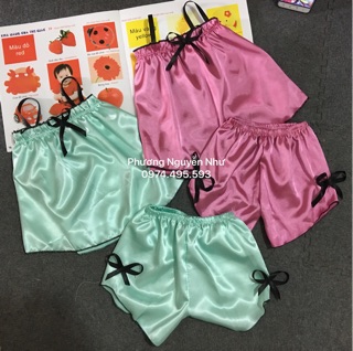 bộ phi lụa size 8-22kg bé gái