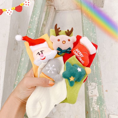 Tất Vớ Noel Cổ Cao Cho Bé 0-2 Tuổi