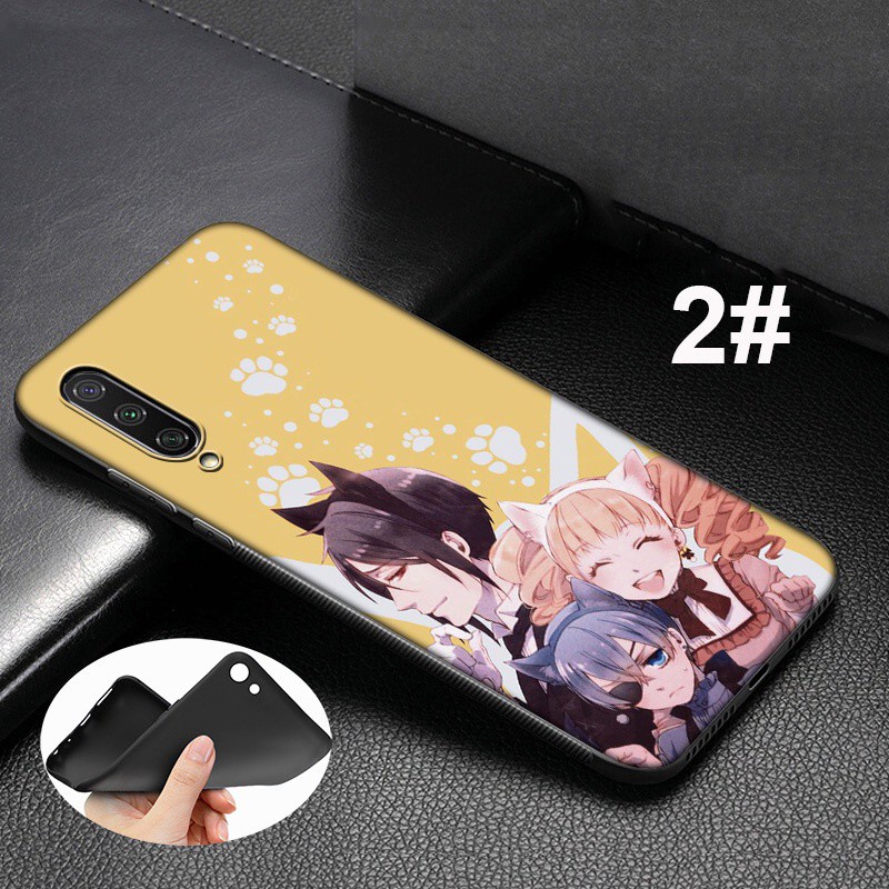 Xiaomi Mi 11 Ultra Poco M3 F3 Redmi K40 Pro GO POCO X2 Soft Silicone Cover Phone Case Casing GR17 Black Butler