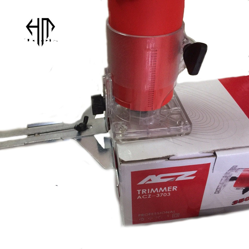 Máy phay gỗ cầm tay 6.35mm ACZ 3703, công suất 350w - Máy phay alu, máy soi gỗ, máy tạo rãnh, soi mọng gỗ