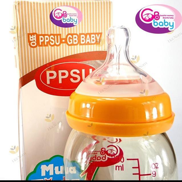 Núm ti GB Baby cổ rộng, cổ nhỏ