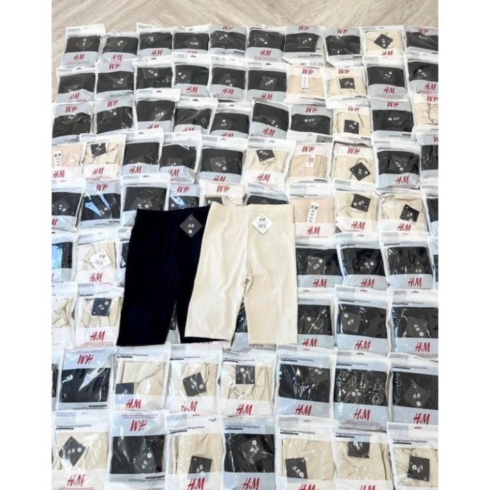 (sỉ lẻ) Quần Legging lửng _Ngố Đùi HM chất len tăm dày dặn, co giãn đàn hồi cực tốt