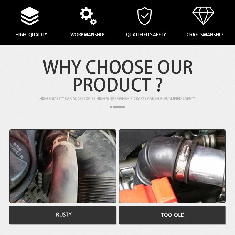 Ống Lọc Khí Nạp Lạnh Động Cơ Xe Hơi Bằng ABS Chống Thấm Nước Thông Dụng Bảo vệ an ninh Làm sạch động cơ ô tô Phụ kiện hệ thống lọc không khí bên trong ô tô