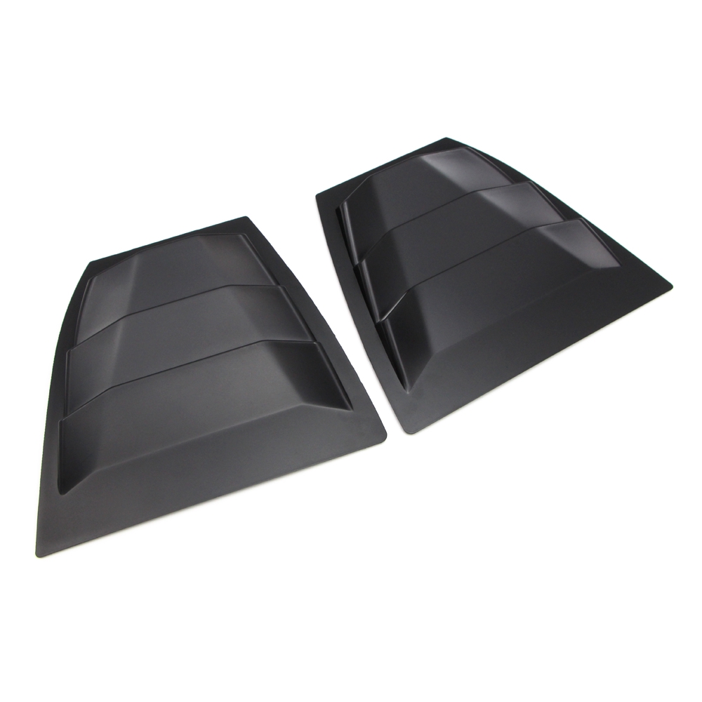 Ốp nhám màu đen thoát khí bọc cửa kính hông xe Mazda 3 Axela 2014 2015 2016 2017 2018