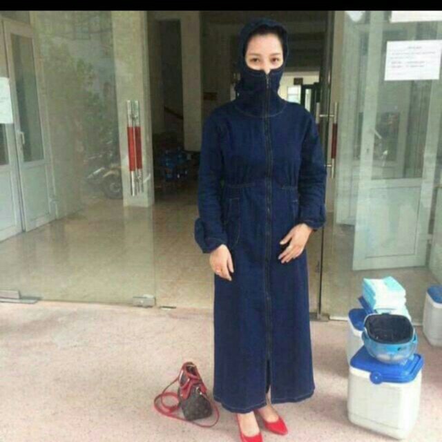 Áo Chống Nắng Bò Dài Thân Chun Eo BL Fashion