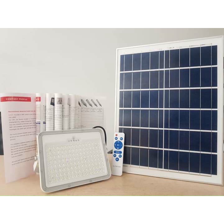 Đèn Pha LED Năng Lượng Mặt Trời SHCET Cet-106B-50W, 120W, 150W, 200W - Chiếu sáng từ 20-24h- Bảo hành 24 tháng
