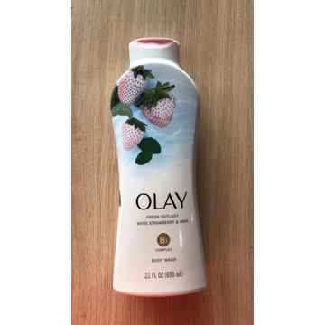 Sữa Tắm Olay Dâu và Bạc hà 650ml