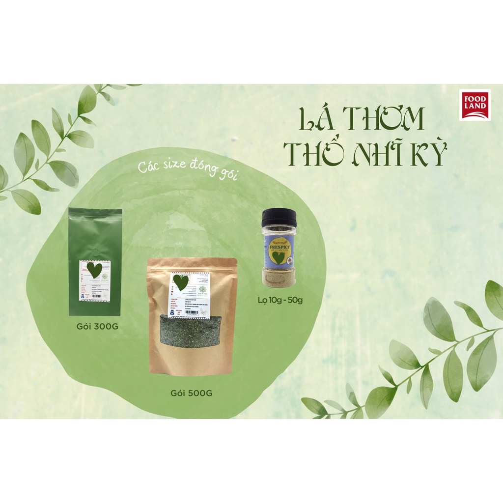 Lá nguyệt quế (Bay leaves) AB - 15G - ướp thịt, dùng làm gia vị, nấu xốt, làm bánh, nấu mỳ ý - Foodland