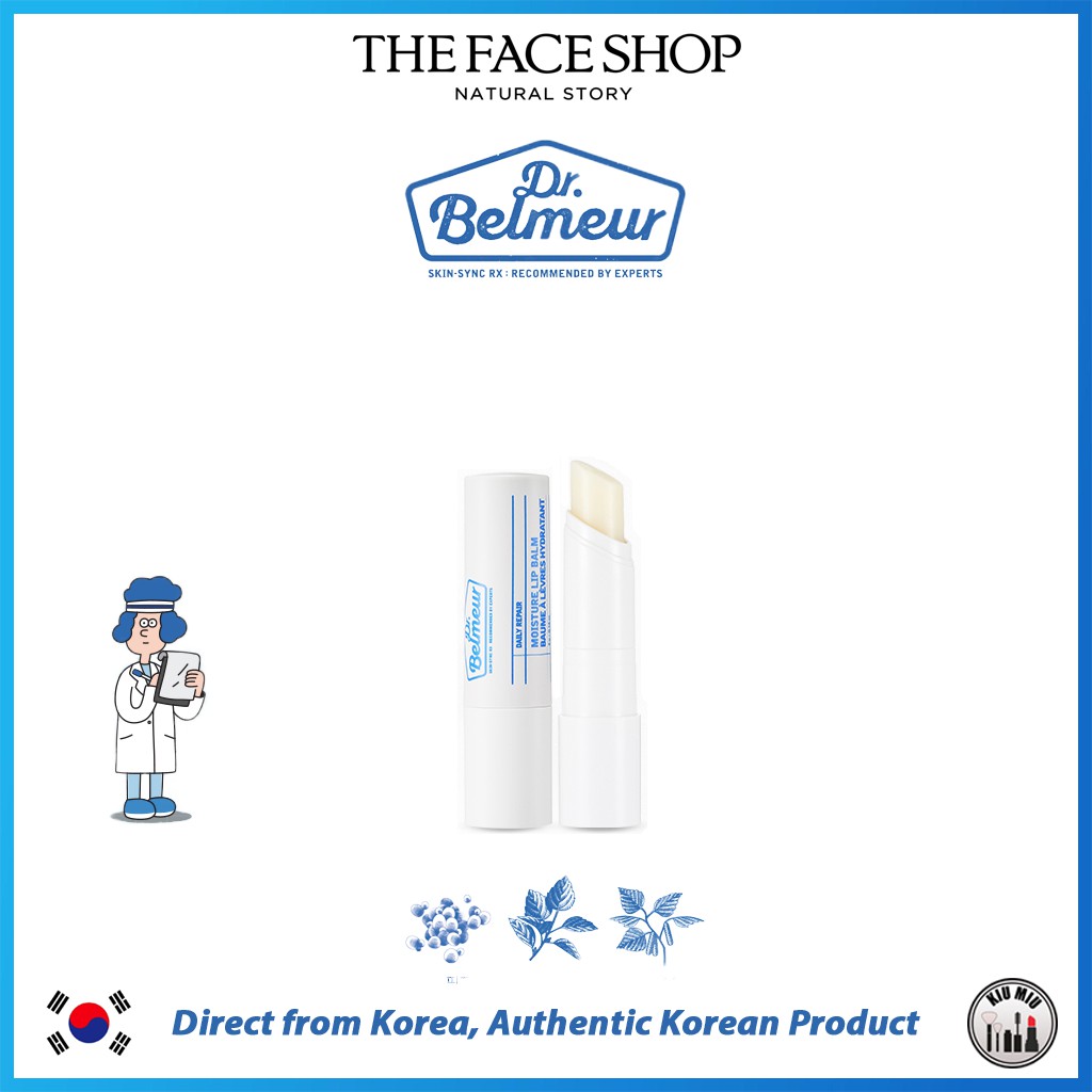 Dr. Belmeur Daily Repair Moisture Lip Balm *ORIGINAL KOREA*