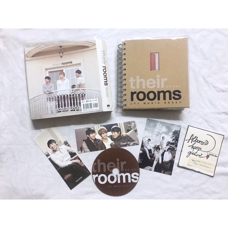 JYJ music essay Their room đã khui seal.