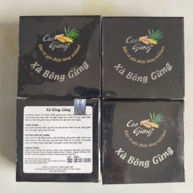 Xà Bông Gừng Làm Sạch Sâu, Giảm Thâm Cho Da, Ngăn Ngừa Và Làm Mờ Mụn Lưng Hiệu Quả 100g | BigBuy360 - bigbuy360.vn