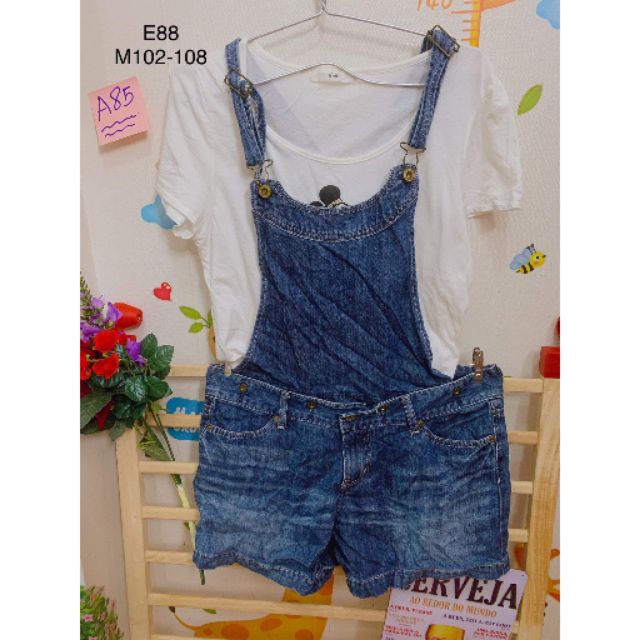 Quần yếm short (eo 88). A85