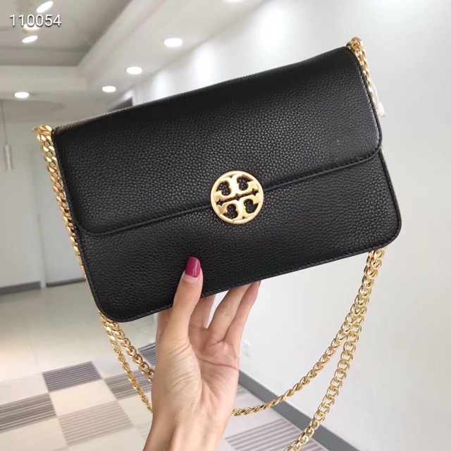 Túi Đeo Chéo Nữ TORY BURCH TR624 Size 24 Cm Da Thật Da Bò Hạt Mềm Mịn Bền Đẹp - Bảo Hành 12 Tháng - Giảm Giá Cực Sock