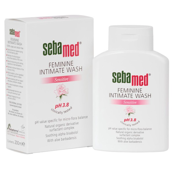 Dung dịch vệ sinh phụ nữ sebamed ph3.8 feminine intimate wash 200ml - ảnh sản phẩm 3