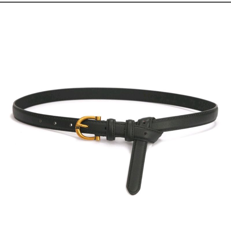 Thắt lưng Unisex mặt đồng bản trung, dây nịt nam nữ, phụ kiện thời trang TL007 - Filibra