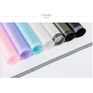 Giấy gói hoa viền ren giá sỉ dùng bó hoa tươi hoa sáp hoa giấy 1 xấp 20 tờ
