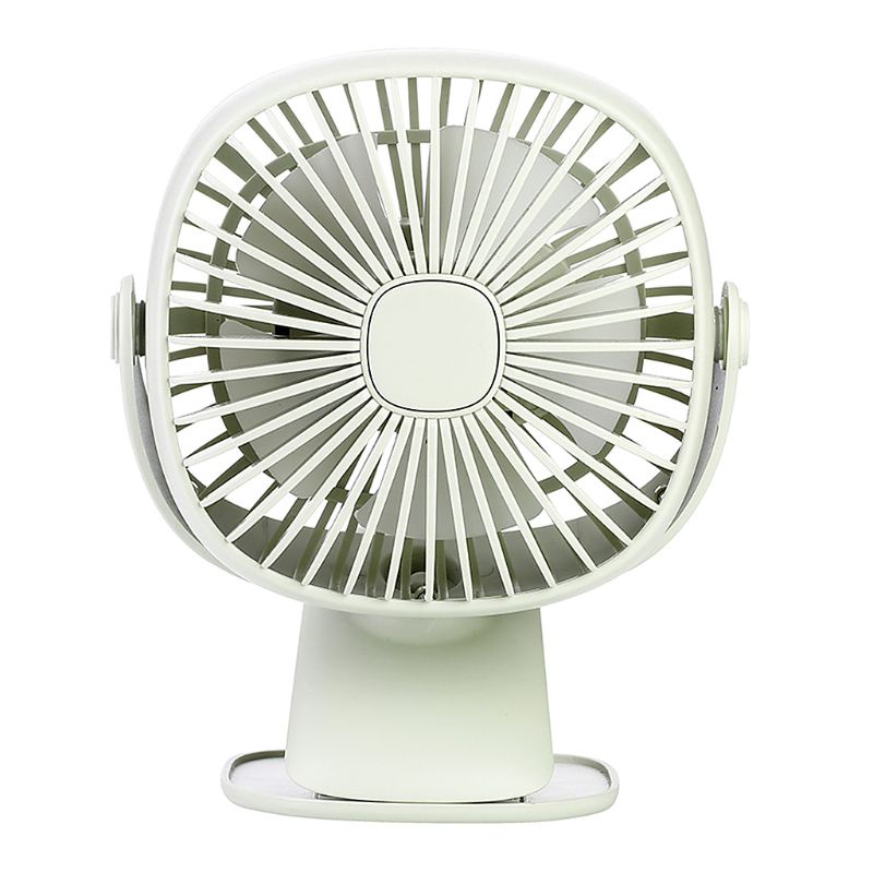 Quạt Mini Để Bàn 3 Trong 1 Đa Năng Xoay 360 Độ Tích Hợp Đèn Led