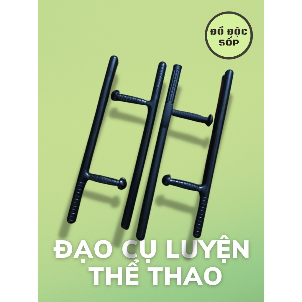 Đạo cụ tập võ bằng cao su đặc 60cm