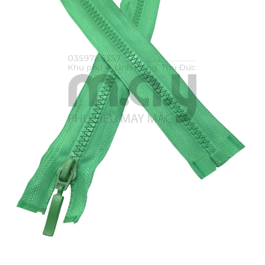 Dây kéo khoá áo khoác  BKK dài 60/70cm nhiều màu