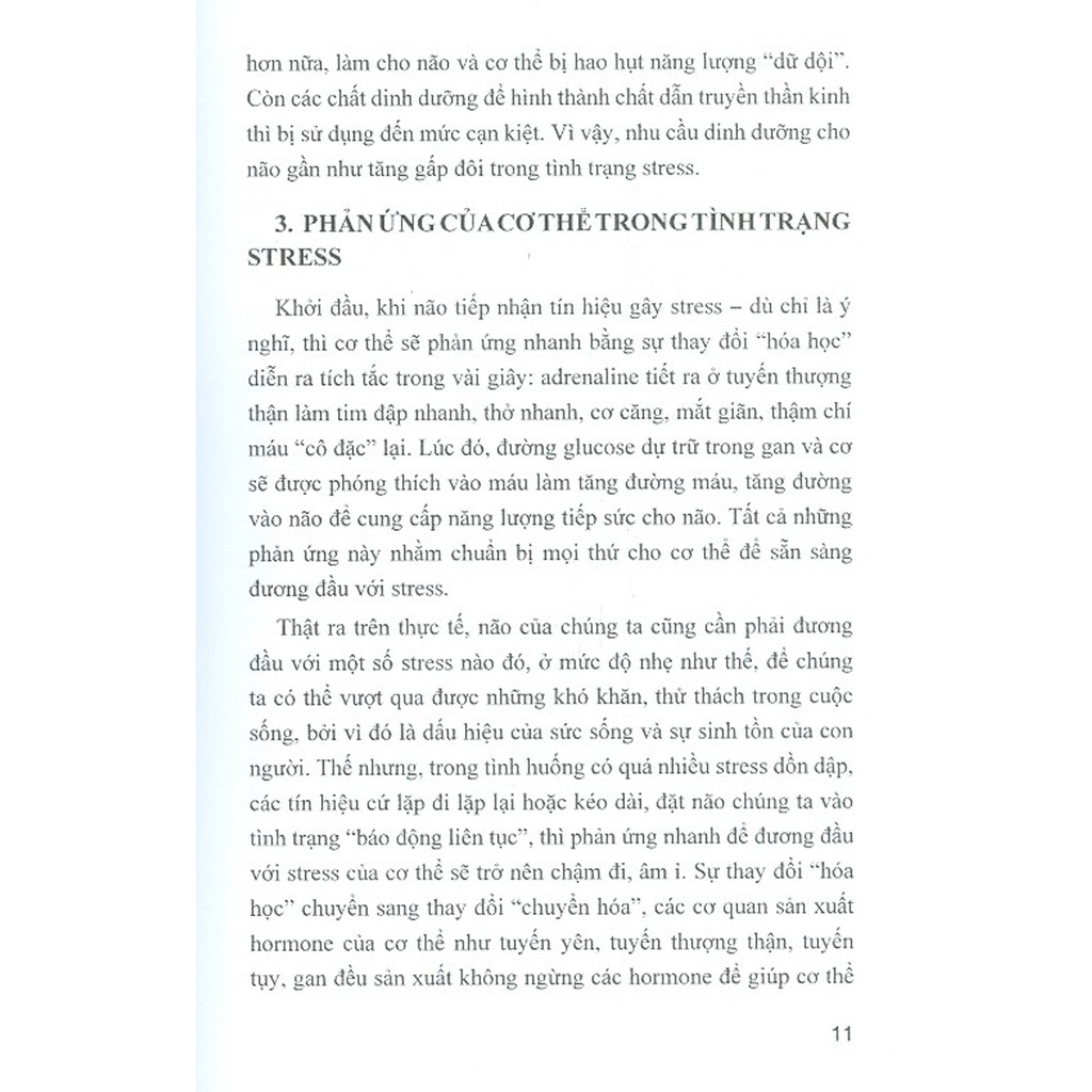 Sách - Chế Độ Ăn Bổ Trí Não Giảm Stress