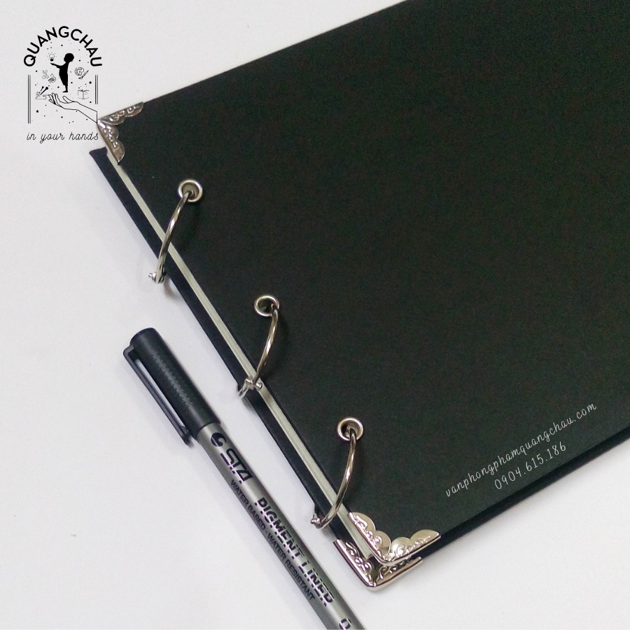 Scrapbook, album trơn tự trang trí