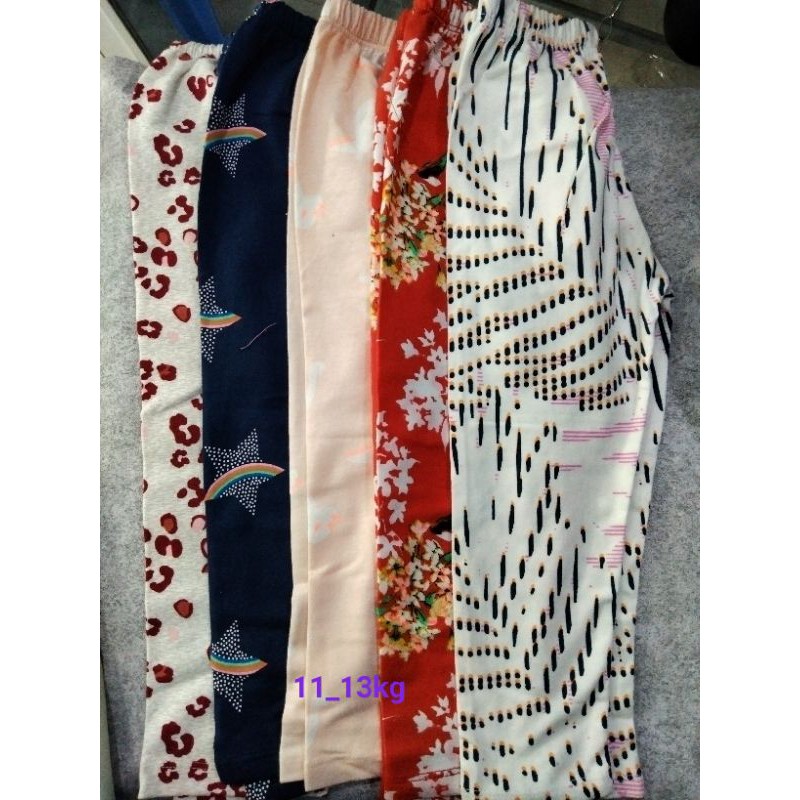 Quần legging bé gái set 2c