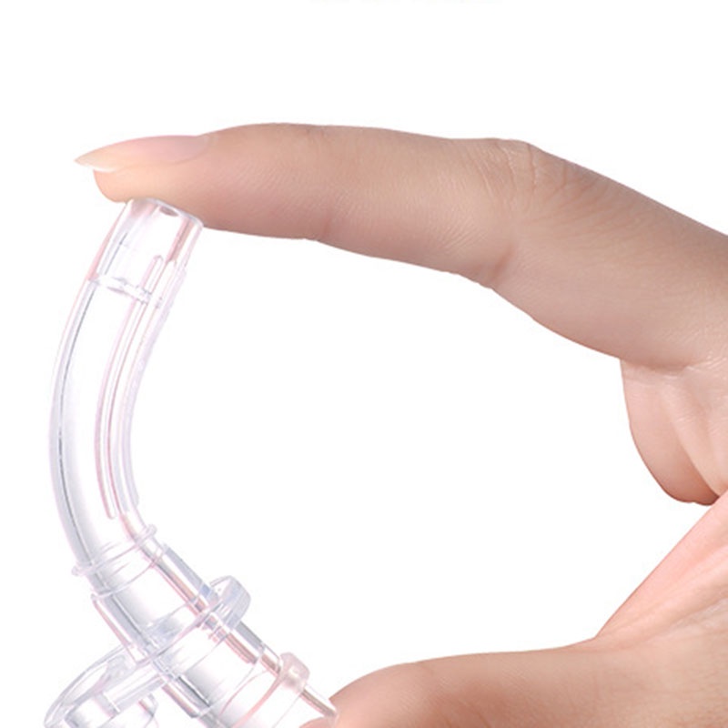 Bình uống nước có tay cầm và ống hút cho bé